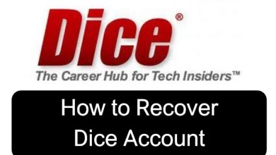 How to Recover Dice Account