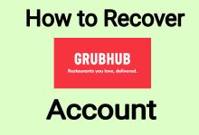 How to Recover Grubhub Account
