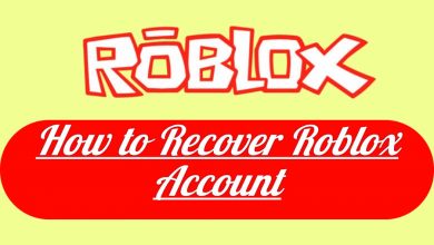 How to Recover Roblox Account