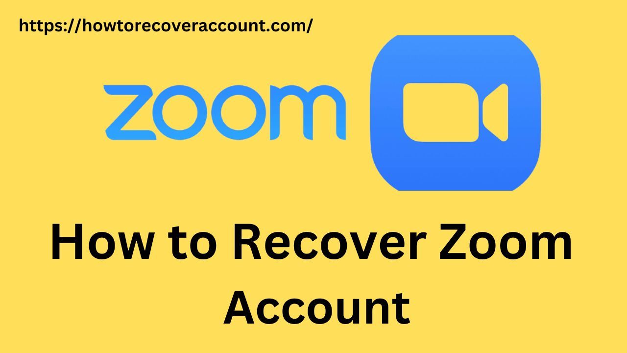How to Recover Zoom Account